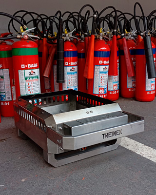 Simulador de incêndio T21 STD Treinex