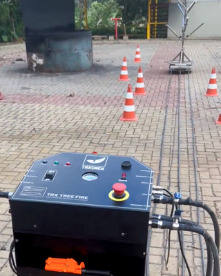 Simulador de incêndio TRX TREE FIRE Treinex