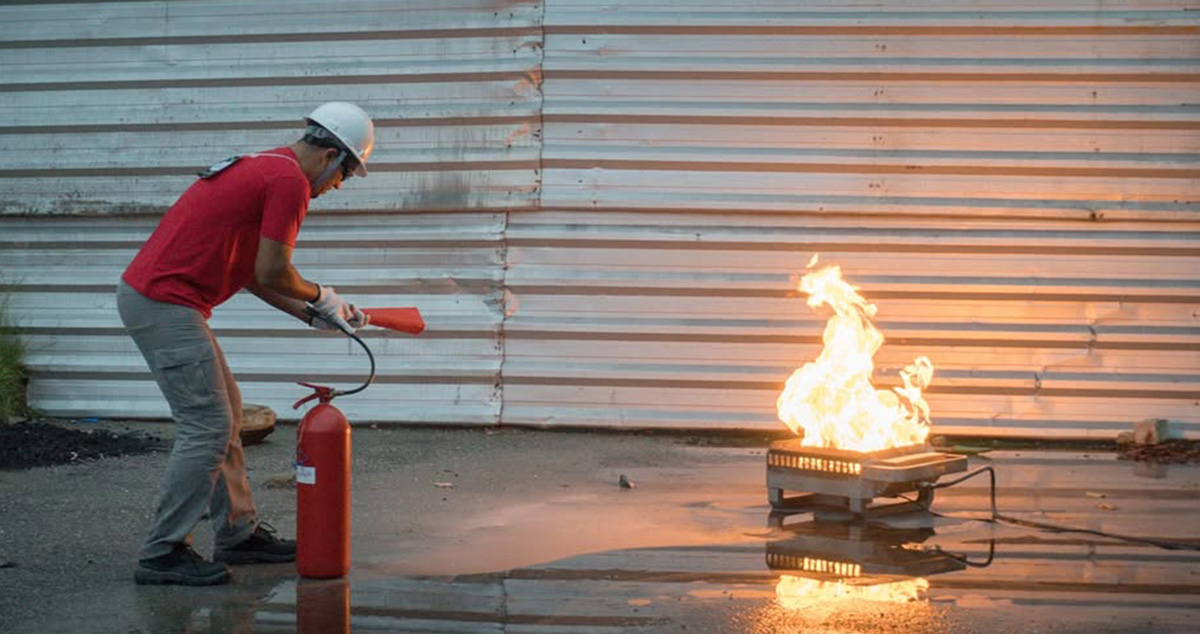 Simulador de incêndio T21 Treinex