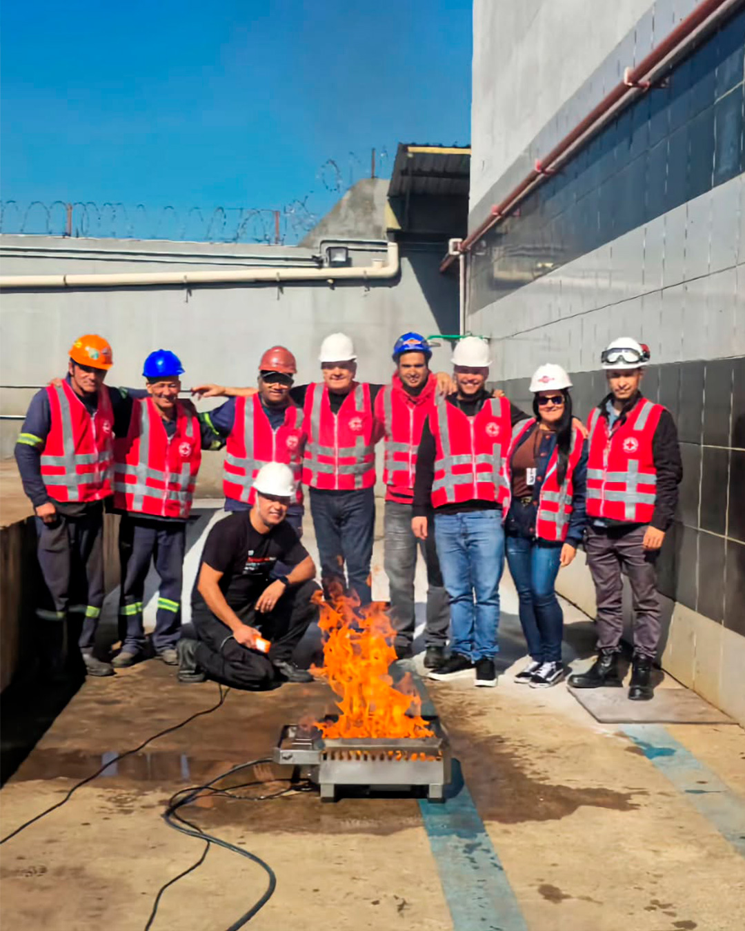 Simulador de incêndio T21 STD Treinex