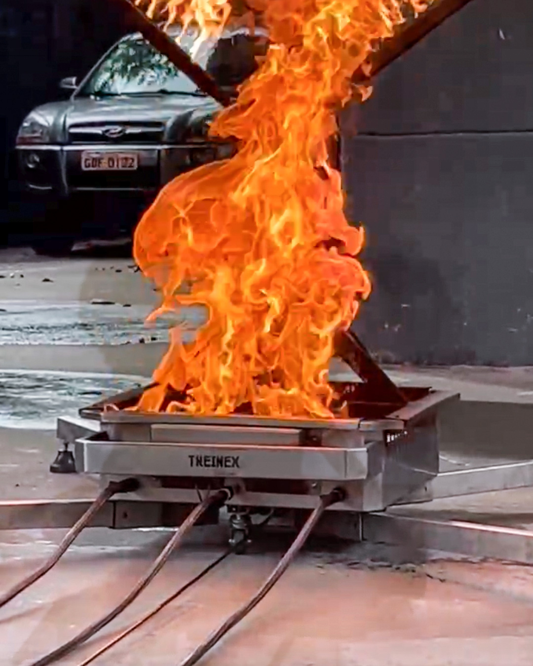 Simulador de incêndio TRX TREE FIRE Treinex