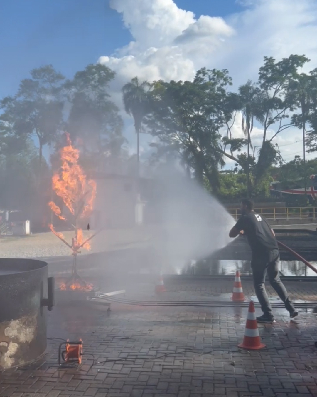 Simulador de incêndio TRX TREE FIRE Treinex